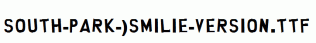 South-Park-)Smilie-version.ttf