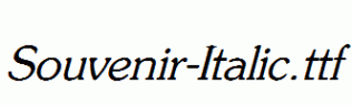 Souvenir-Italic.ttf