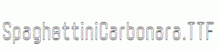 SpaghettiniCarbonara.ttf
