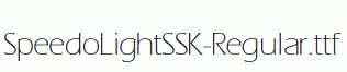 SpeedoLightSSK-Regular.ttf