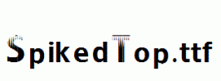 SpikedTop.ttf