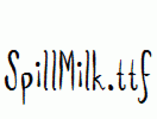 SpillMilk.ttf