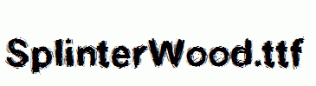 SplinterWood.ttf
