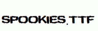Spookies.ttf
