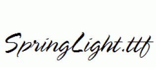 SpringLight.ttf
