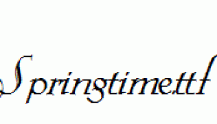 Springtime.ttf