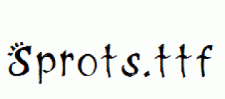 Sprots.ttf