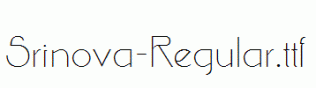 Srinova-Regular.ttf