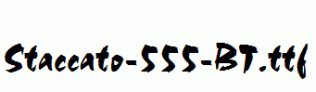 Staccato-555-BT.ttf