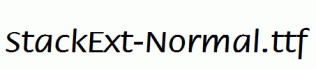 StackExt-Normal.ttf