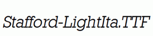 Stafford-LightIta.ttf
