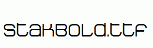 StakBold.ttf