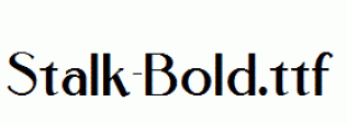 Stalk-Bold.ttf