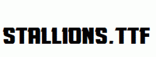 Stallions.ttf