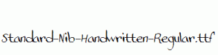 Standard-Nib-Handwritten-Regular.ttf