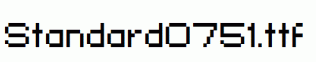 Standard0751.ttf