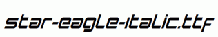 Star-Eagle-Italic.ttf