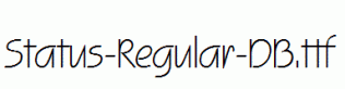 Status-Regular-DB.ttf