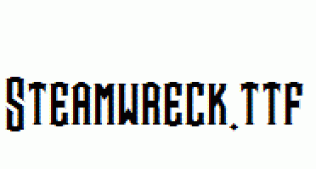 Steamwreck.ttf