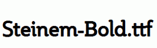 Steinem-Bold.ttf