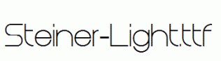 Steiner-Light.ttf