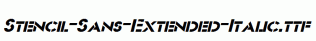 Stencil-Sans-Extended-Italic.ttf