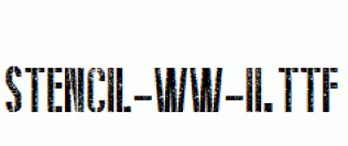 Stencil-WW-II.ttf