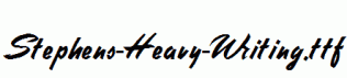 Stephens-Heavy-Writing.ttf