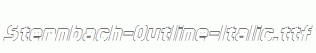Sternbach-Outline-Italic.ttf