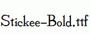 Stickee-Bold.ttf
