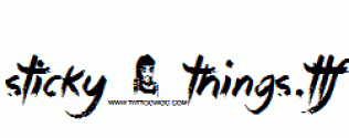 Sticky-Things.ttf