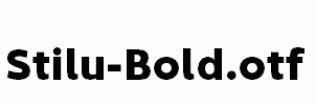Stilu-Bold.otf