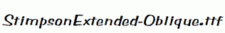 StimpsonExtended-Oblique.ttf