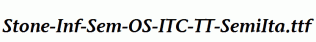 Stone-Inf-Sem-OS-ITC-TT-SemiIta.ttf