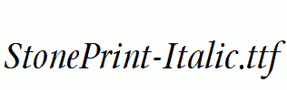 StonePrint-Italic.ttf