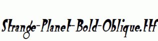 Strange-Planet-Bold-Oblique.ttf