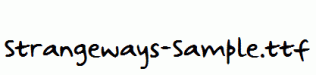 Strangeways-Sample.ttf