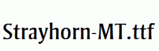 Strayhorn-MT.ttf