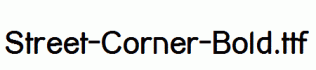 Street-Corner-Bold.ttf