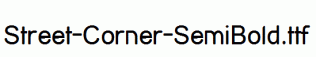 Street-Corner-SemiBold.ttf