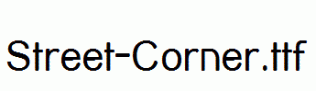 Street-Corner.ttf