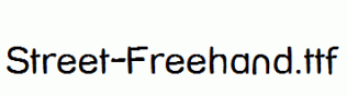 Street-Freehand.ttf