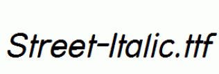 Street-Italic.ttf