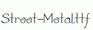 Street-Metal.ttf