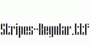 Stripes-Regular.ttf