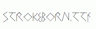 StrokeBorn.ttf