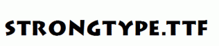 Strongtype.ttf
