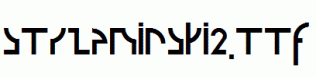 Strzeminski2.ttf