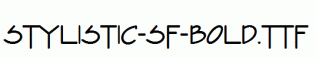 Stylistic-SF-Bold.ttf