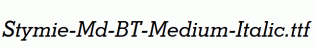 Stymie-Md-BT-Medium-Italic.ttf
